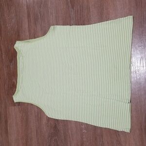 (XL) Talbots The Talbots Tee Pastel Striped Lightweight Classic Relaxed Fit